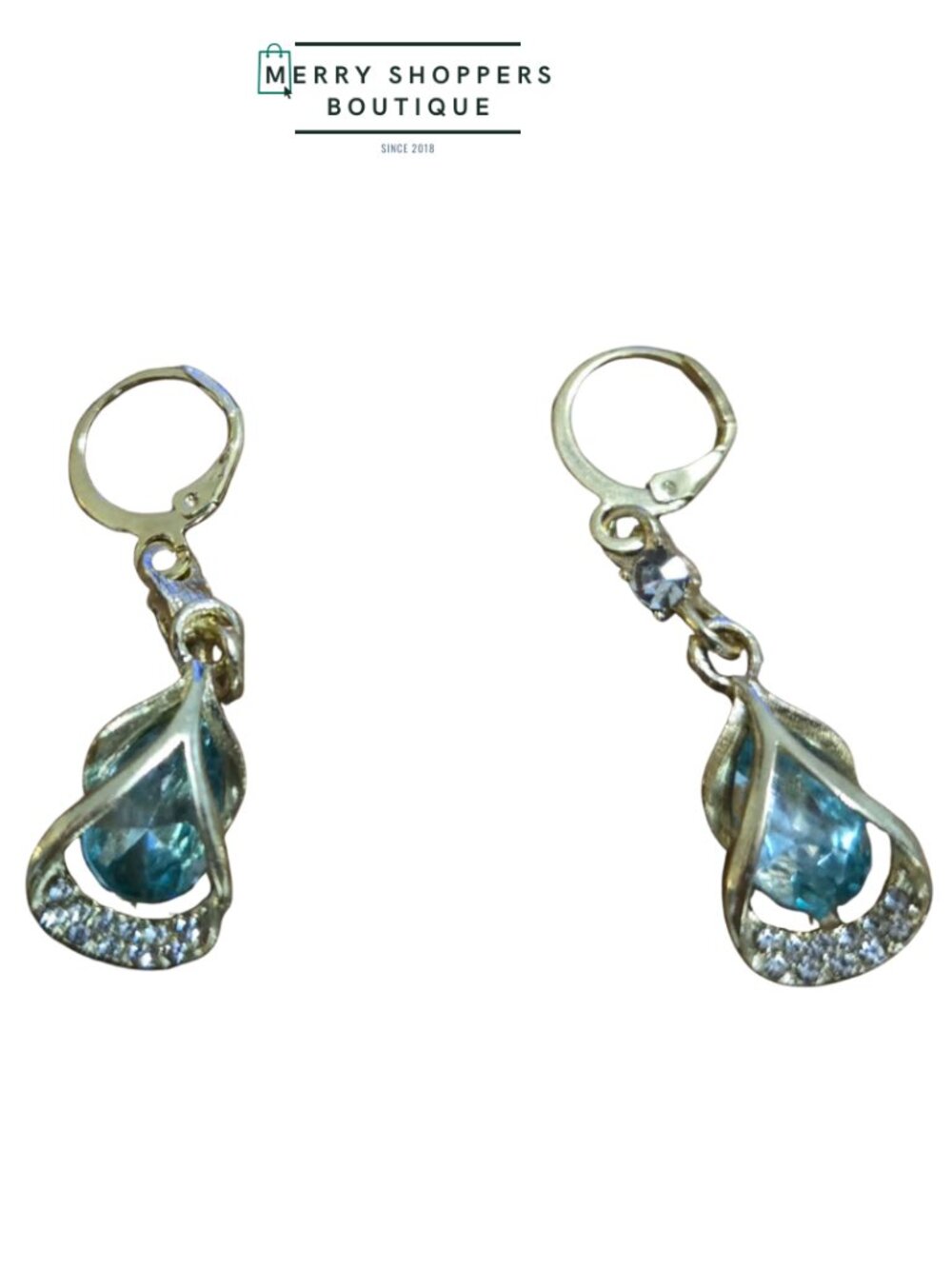 Teardrop Crystal Earrings